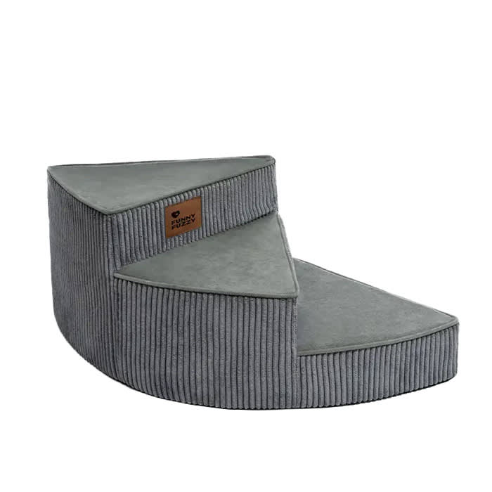FunnyFuzzy Corduroy Spiral Pet Stairs