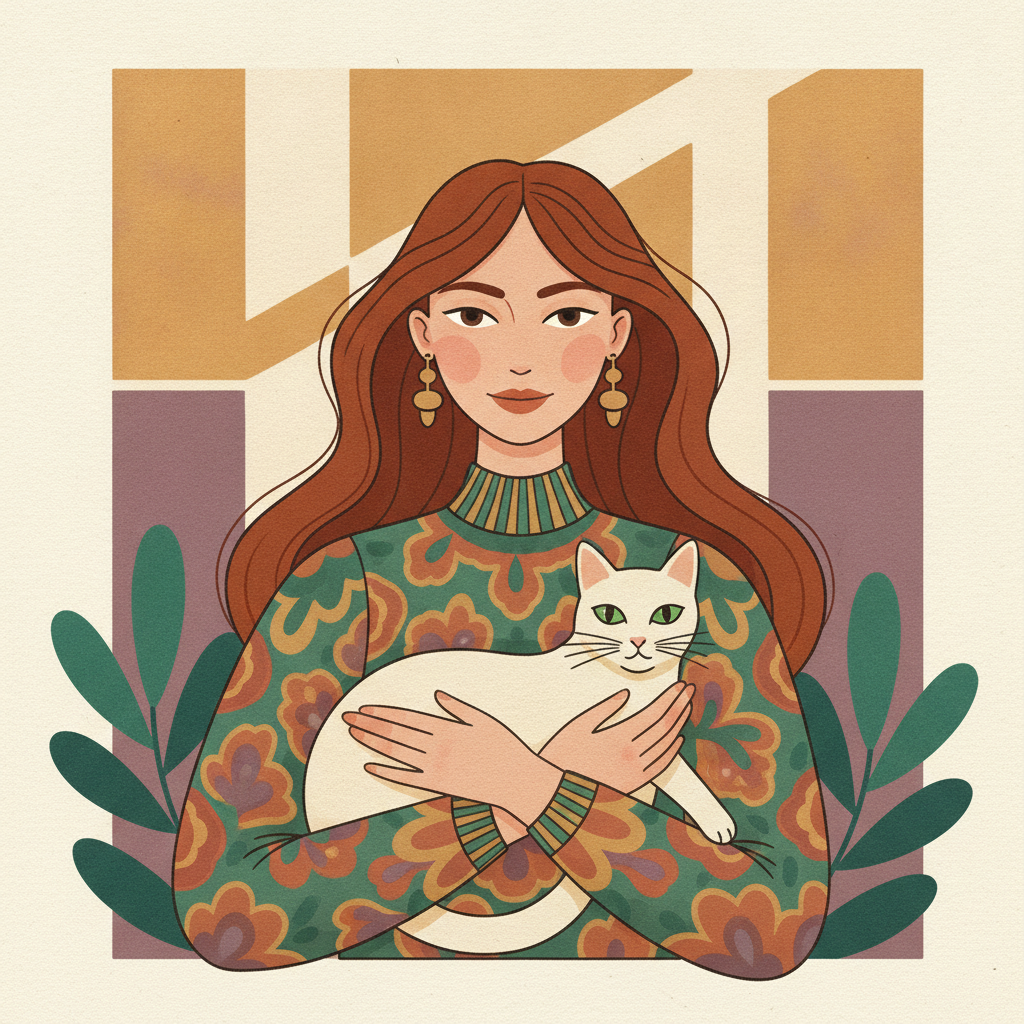 Why Agathe Singer Paints Every Cat as a Person, Never a Pattern