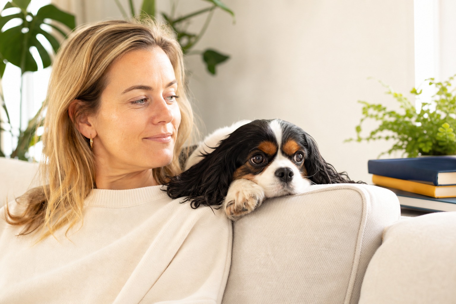 14 Years, 10 Houses, One Dog: How Alison Wu's Cavalier Anchors Her Anxiety