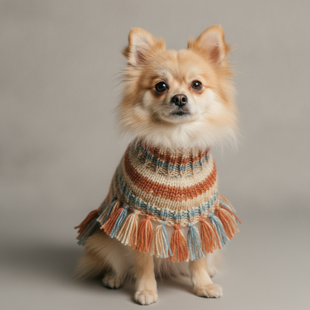 The Dog Poncho Looks Like a Trend. The Alpaca Underneath Is Why It Works