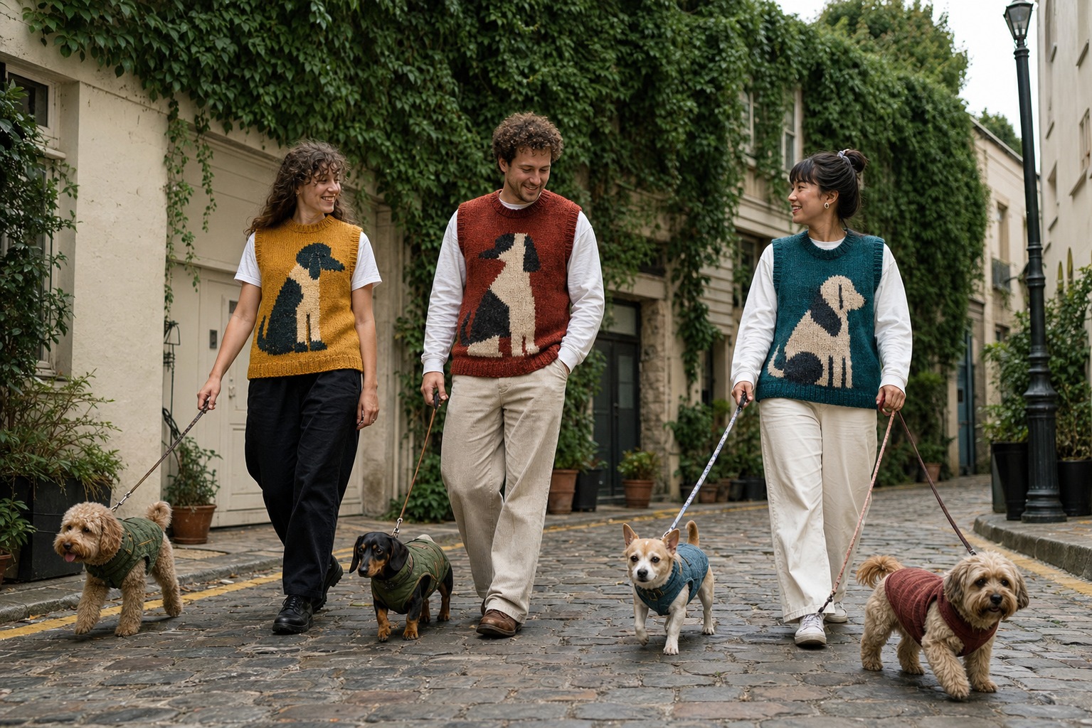 The Matching Knit Vest Trend, and Whether the Custom Version Is Worth It