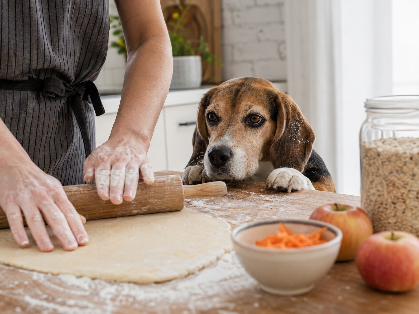 The One-Bowl Dog Cookie That Sneaks Vegetables Past Your Dog