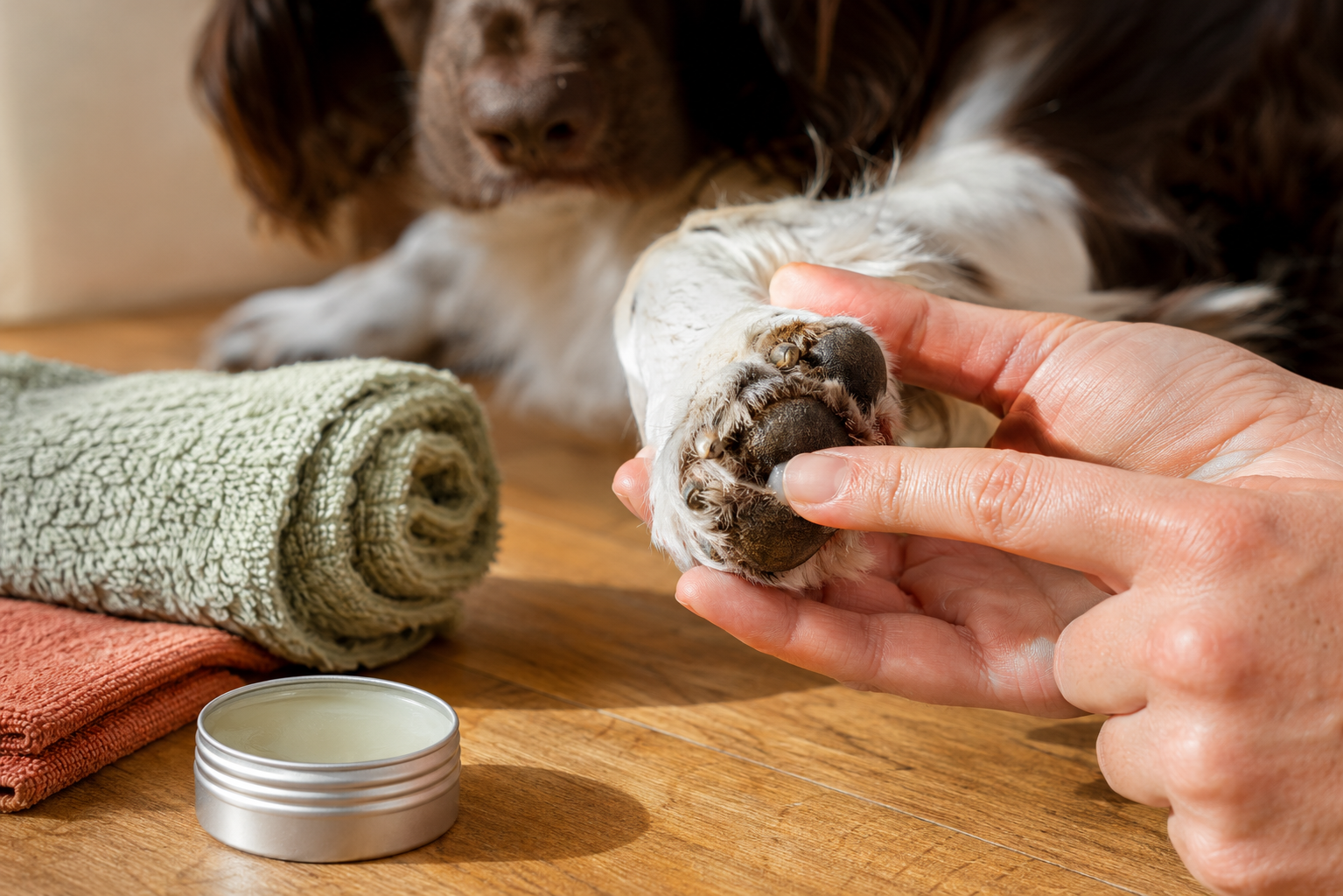 Your Dog's Cracked Paws Are Trying to Tell You Something