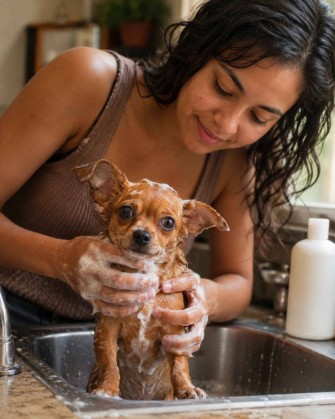 Baby Shampoo on a Dog: Fine for the Rescue Bath, Wrong for the Routine