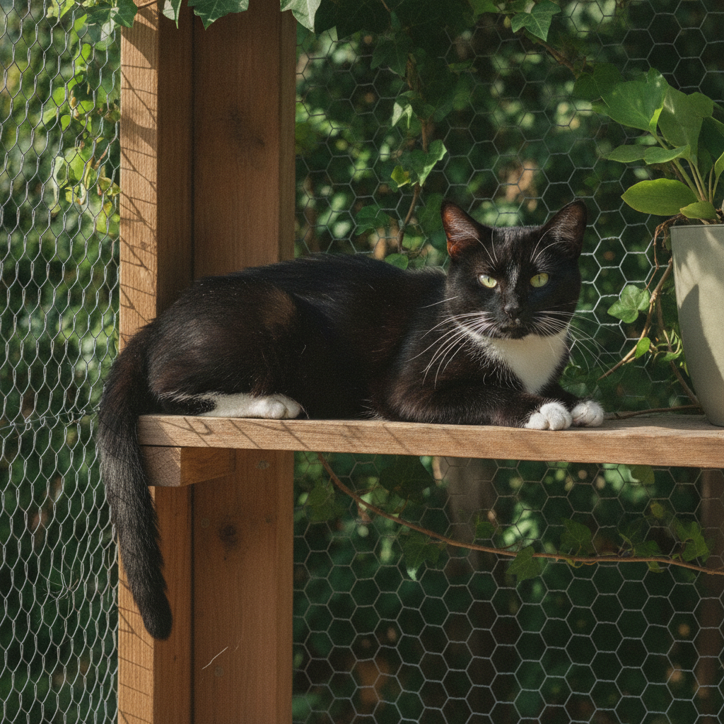 Most Catio Plans Overbuild. How to Match One to Your Cat and Your Weekend