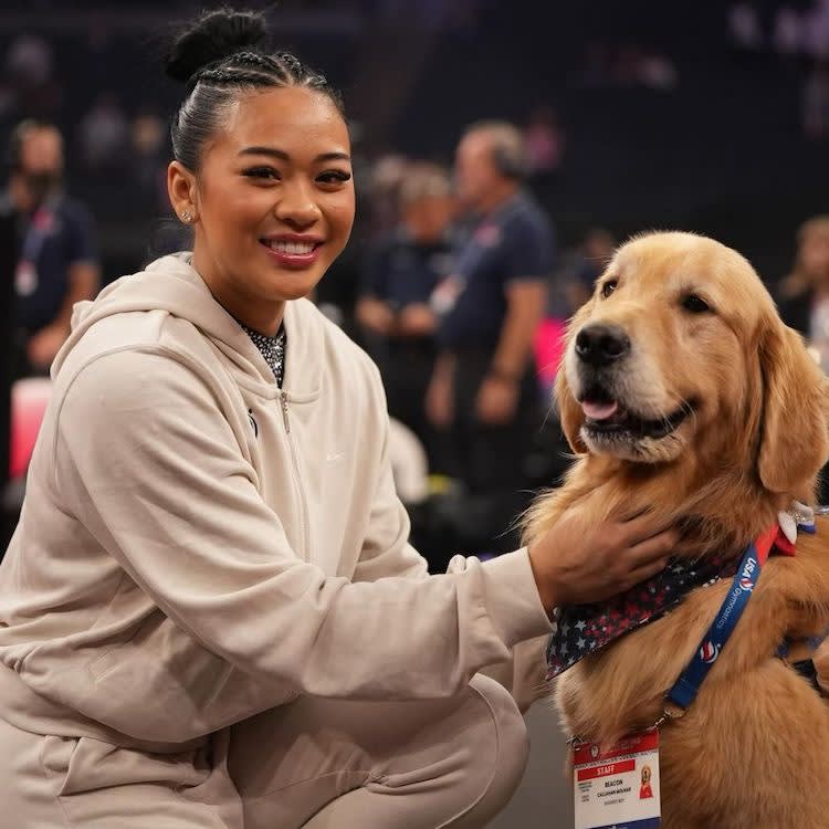 The Dog Who Calms Olympians Needed Help Himself. How Beacon Pulled Through