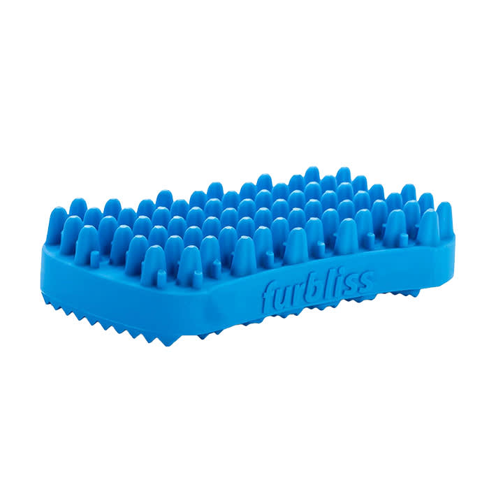 Furbliss Blue multipurpose cat and dog brush