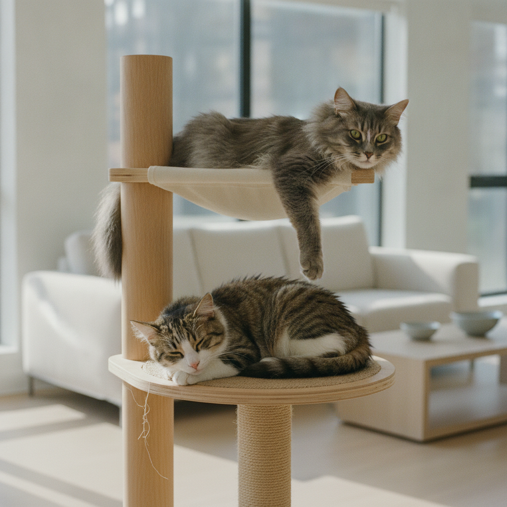 The Multi-Cat Tree Problem: 11 Towers That Stop Standoffs, Not Just Hold Cats