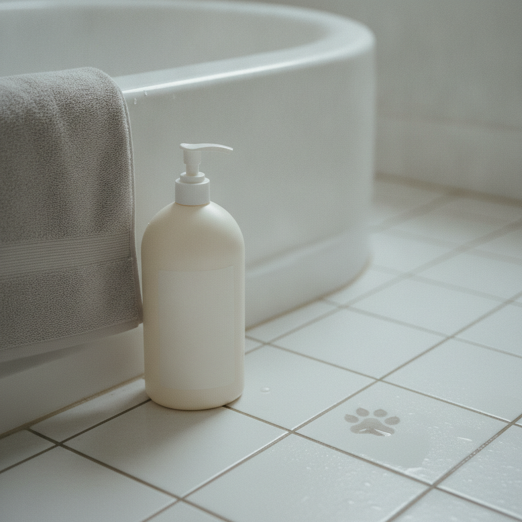 Hydrocortisone and colloidal oatmeal dog shampoo
