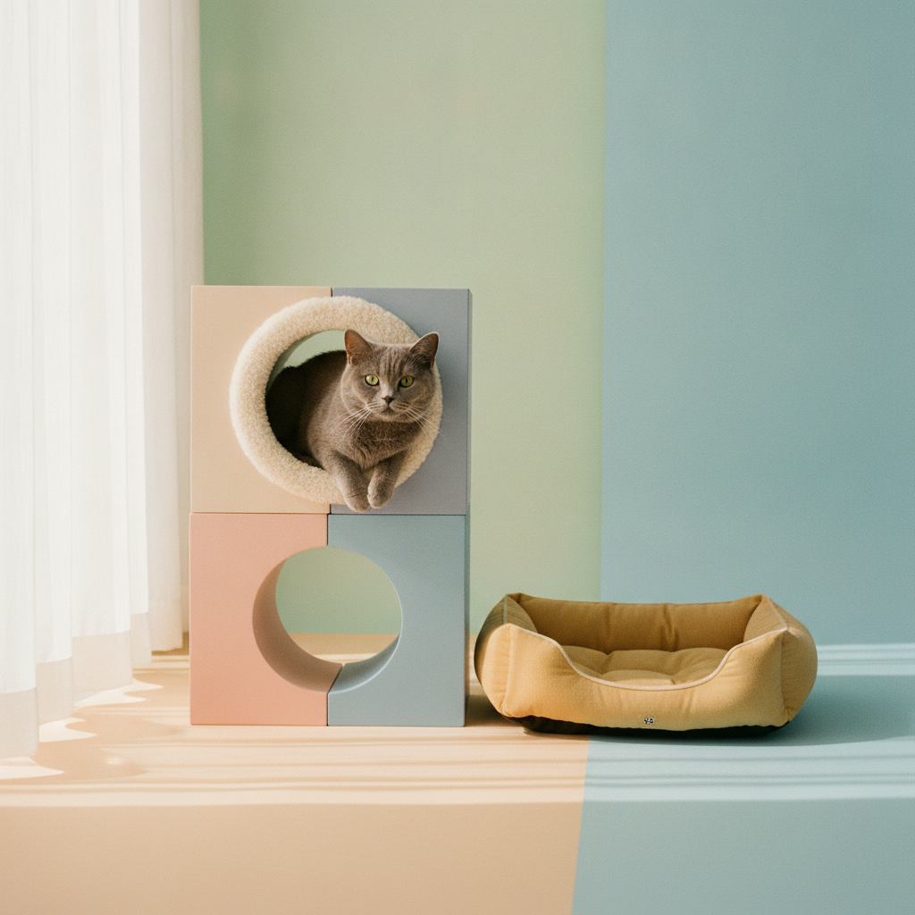 Sleep Style First: Beds, Crates, and Towers Matched to How Your Pet Rests