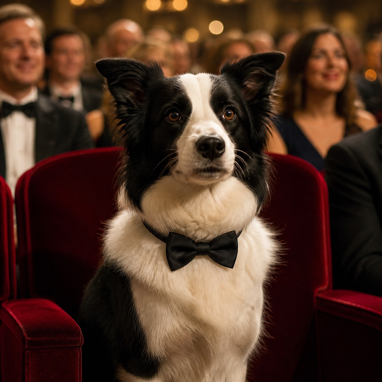 The Best Performance at the 2024 Oscars Came From a Border Collie in a Bowtie