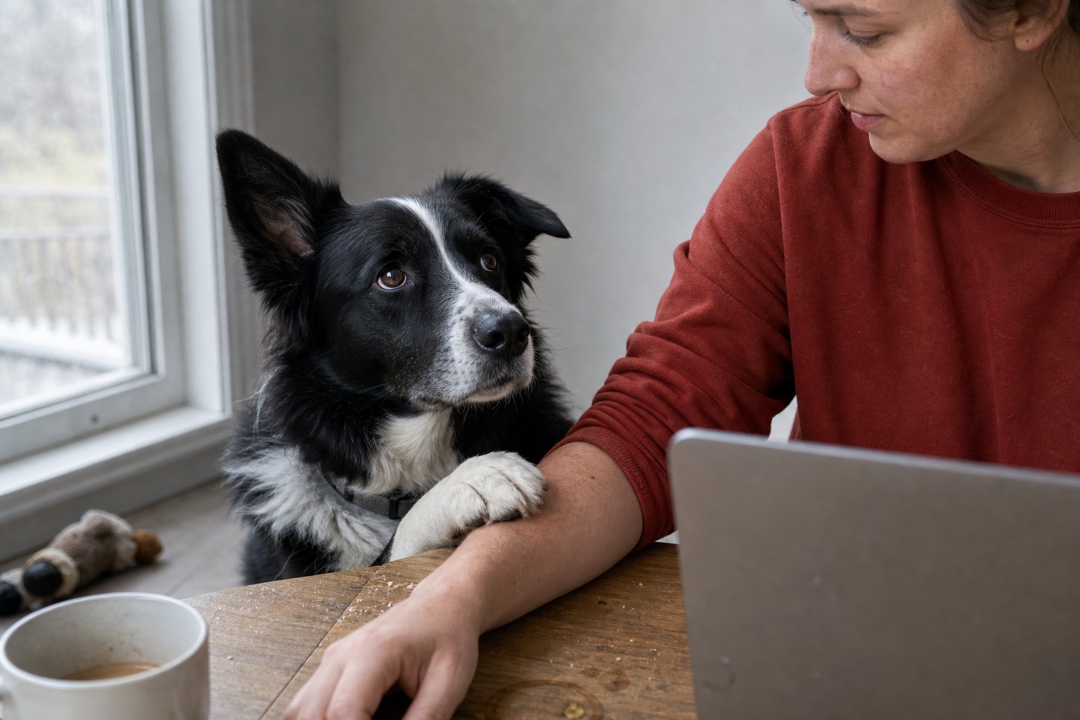 You Taught Your Dog to Paw at You. Here's How to Untrain It.