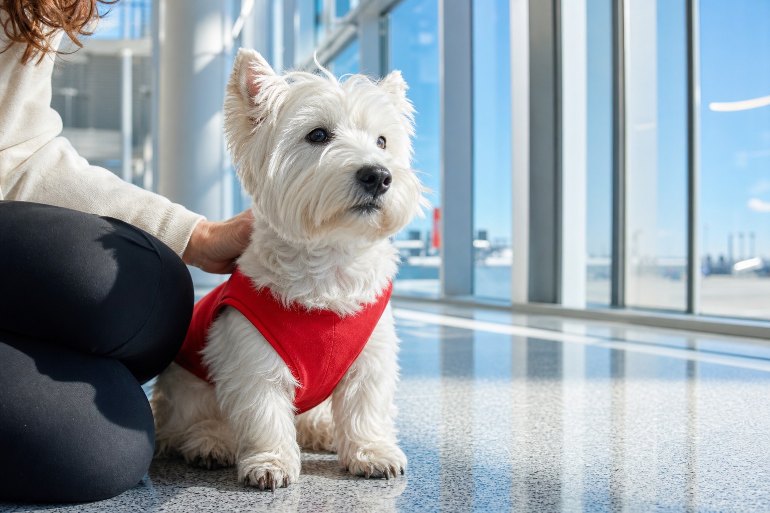 Why Boston's Airport Put a Schnauzer, a Westie, and a Frenchie on the Floor