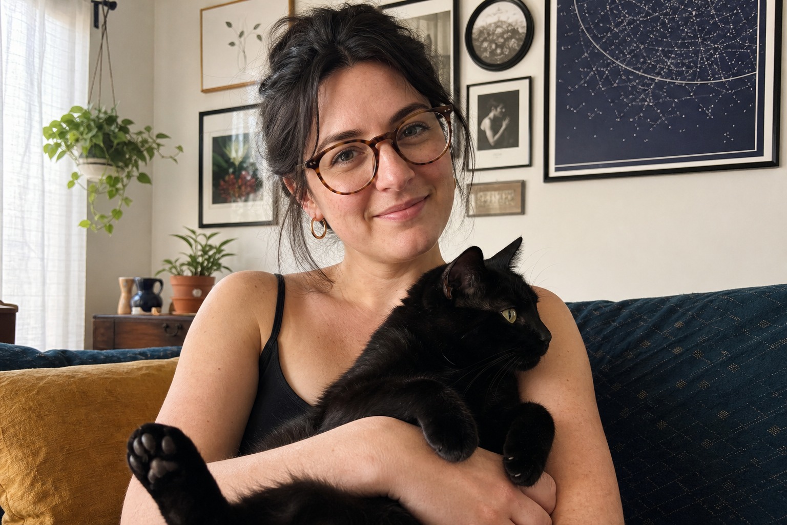 A Portrait Photographer's Cat Refuses to Be Photographed. That's the Lesson