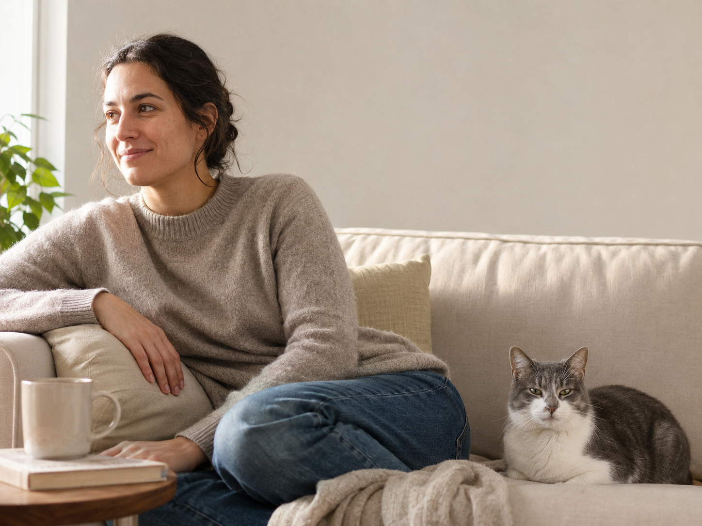 Your Cat Might Be Catching Your Stress. A 3,000-Person Study Says So.