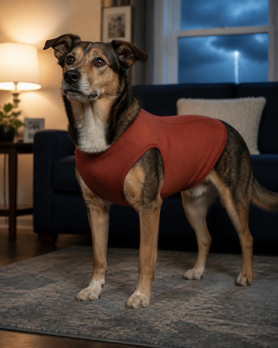 Dog anxiety compression vest