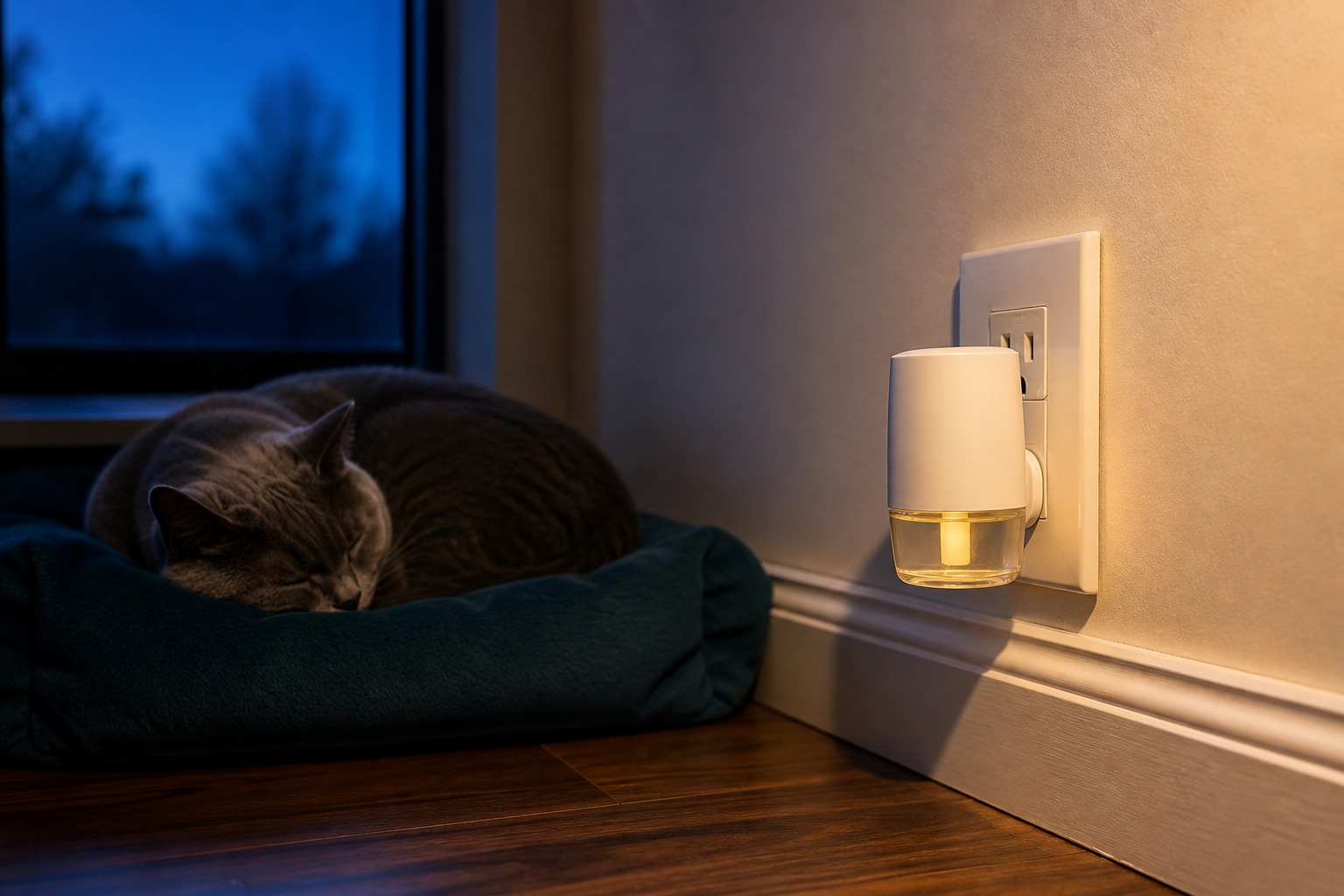 Dog-appeasing pheromone diffuser