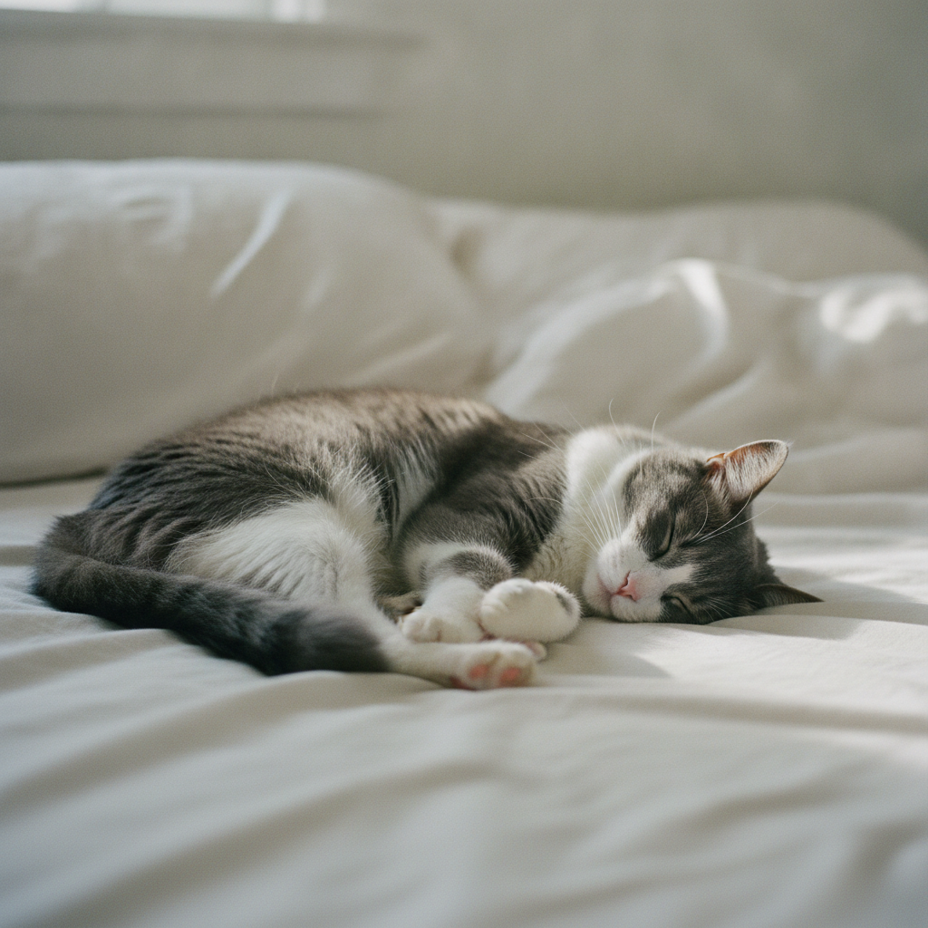 Your Sleeping Cat Is Twitching. Dream, or Something to Worry About?