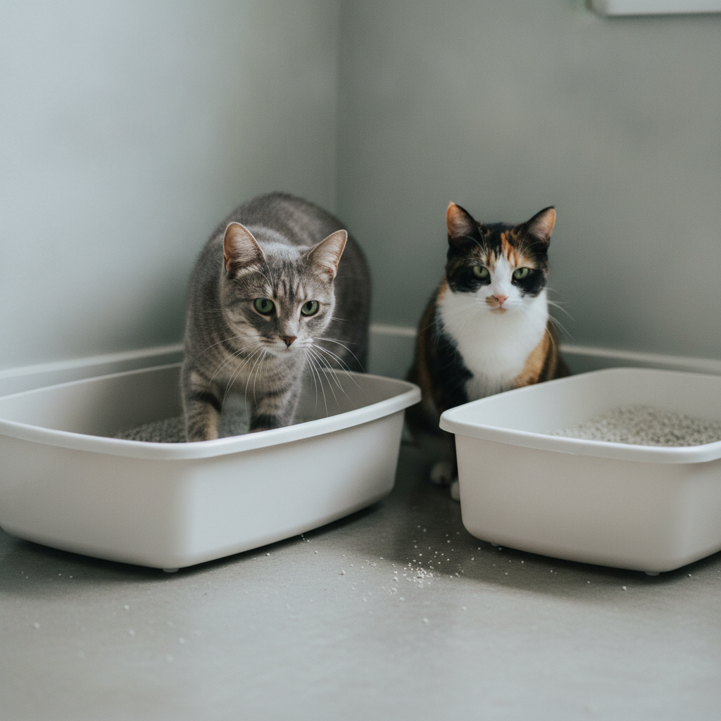 The N+1 Litter Box Rule Isn't About Sharing. It's About Choice