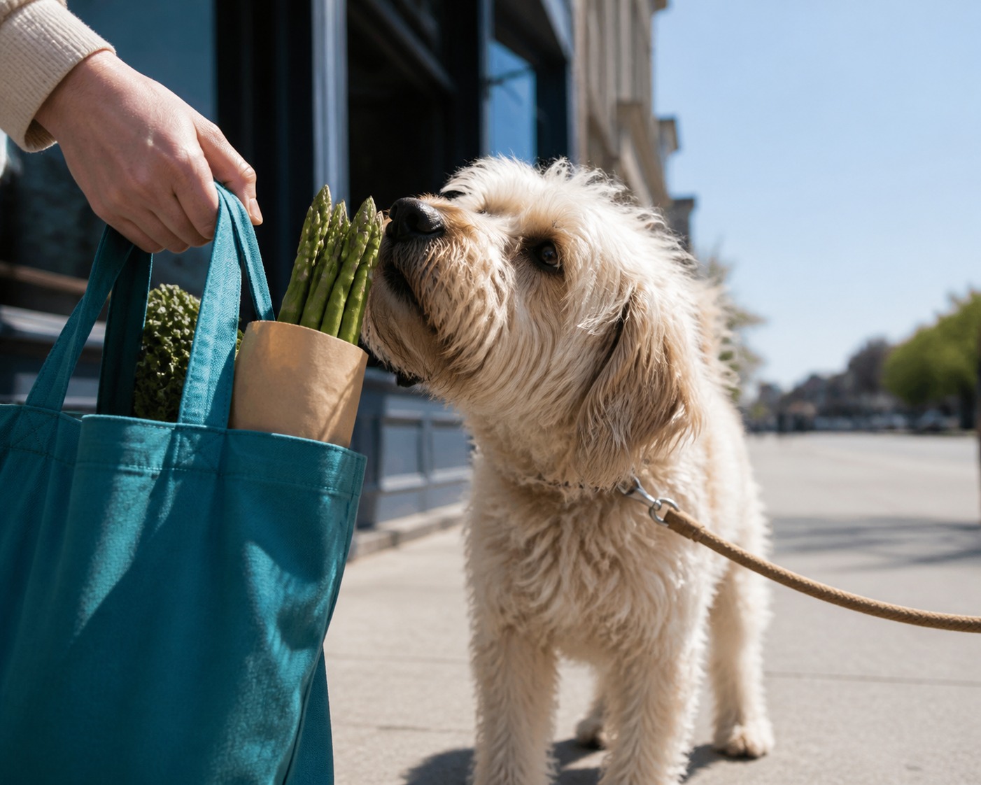 Asparagus Is the Rare Dog Treat That Fills Them Up for Almost No Calories