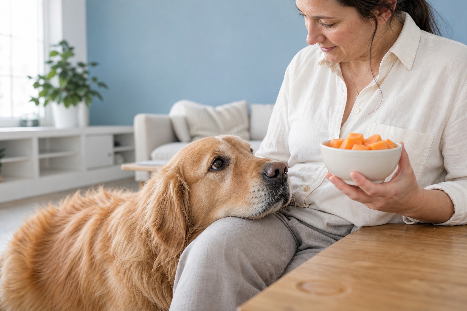 Cantaloupe Is Great for Dogs. The Rind Is the Part That Isn't