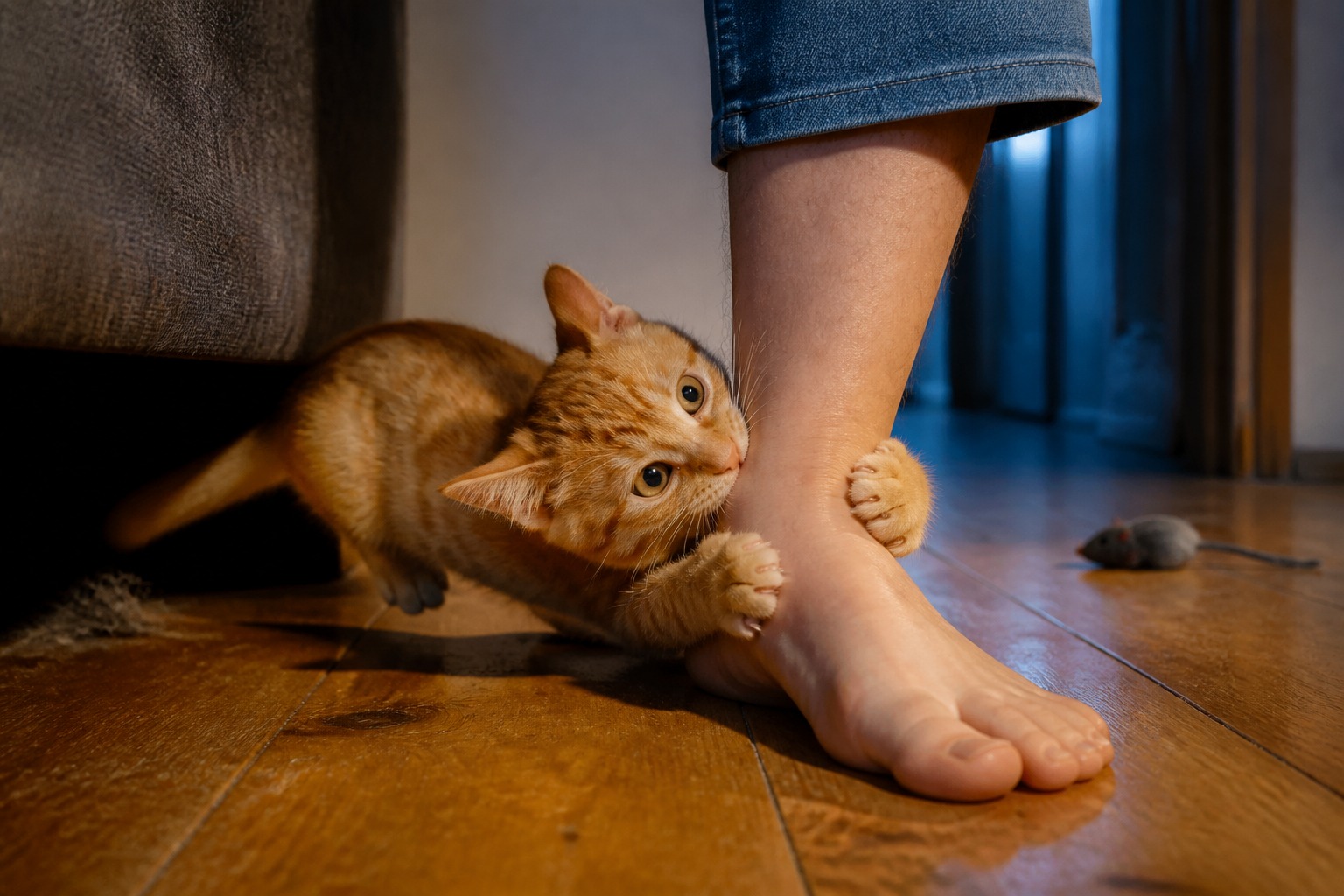 Your Cat Isn't Attacking You. You Live on a Hunting Route.