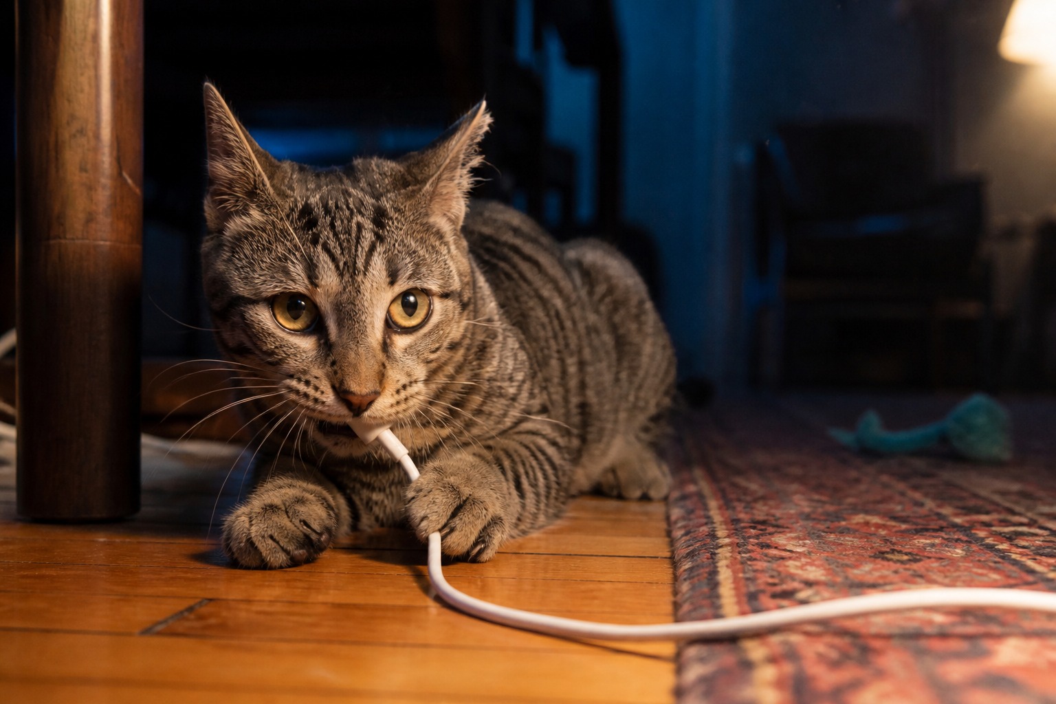 Your Cat Isn't Being Naughty. The Chewing Is a Message