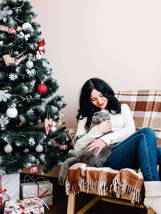 Your Cat vs. the Christmas Tree: The Climbing Isn't the Real Danger