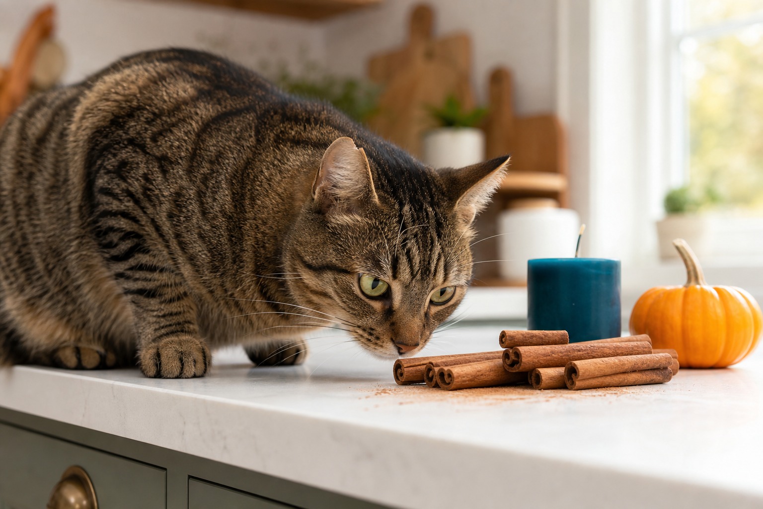 Cinnamon Won't Hurt Your Cat. Cinnamon Oil Can.