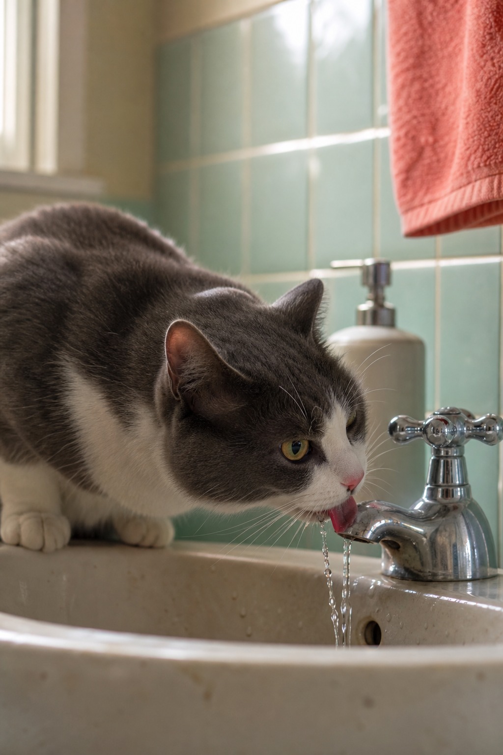 A Thirsty Cat Is Often a Sick Cat. Here's the Number to Watch