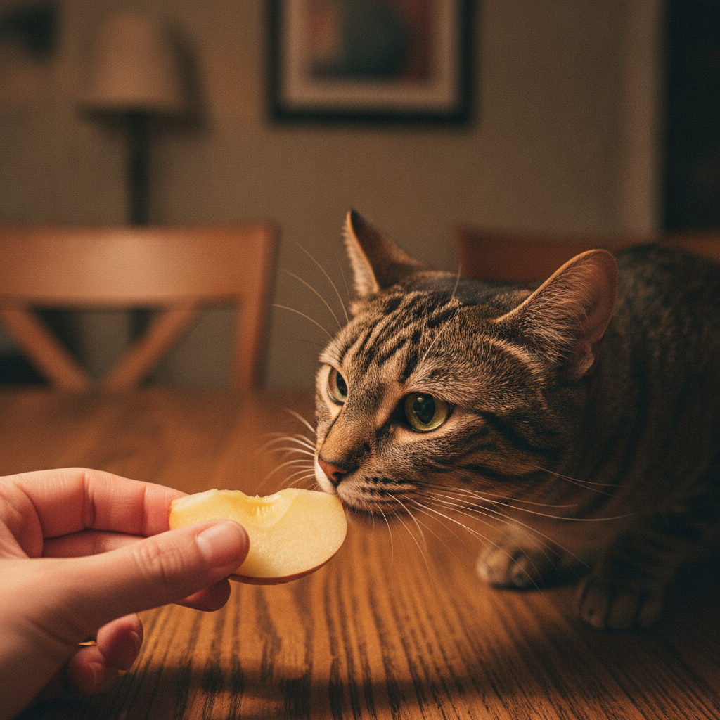 Apples Won't Hurt Your Cat. Your Cat Just Won't Care