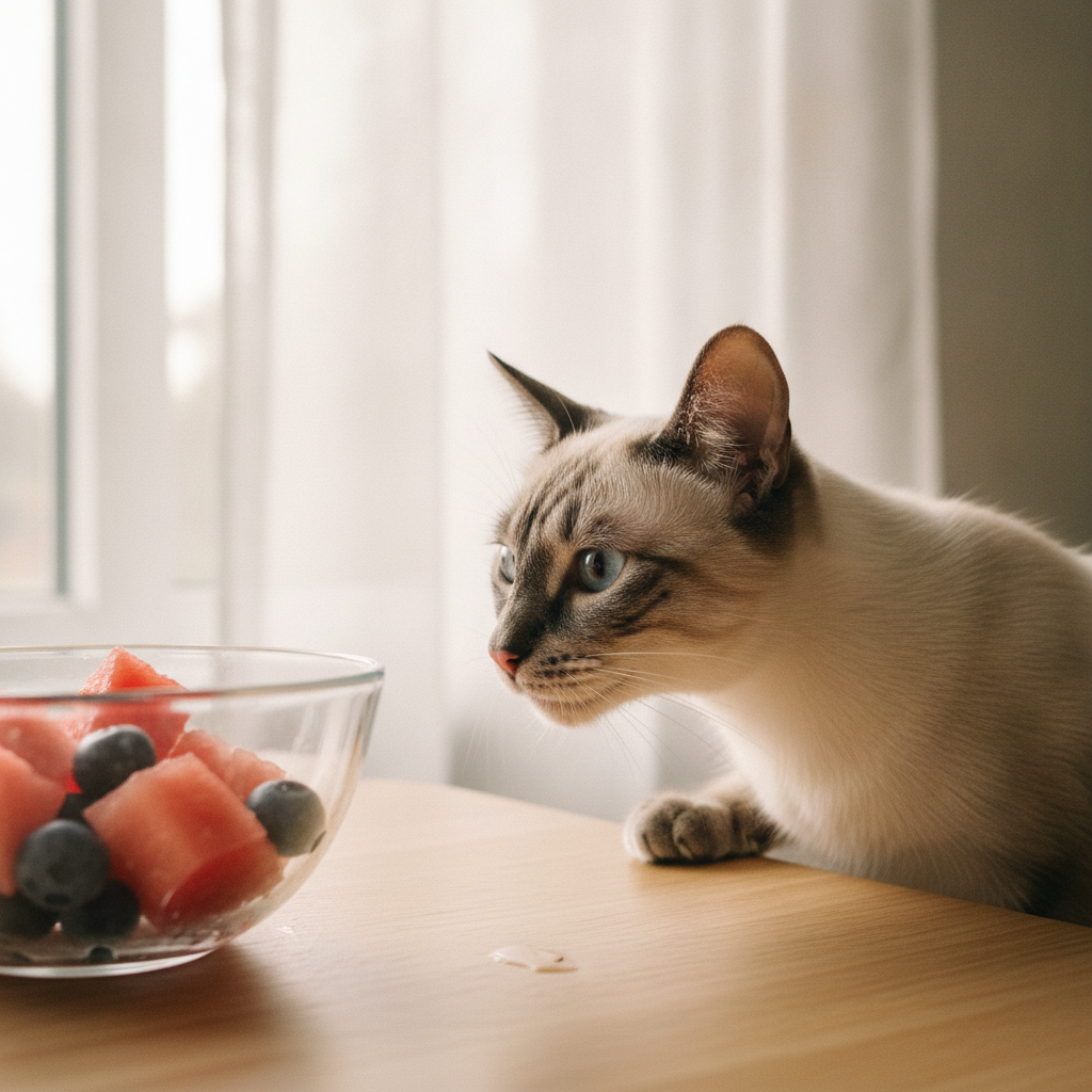 Your Cat Can't Taste Sweet. So Which Fruits Are Even Worth Offering?
