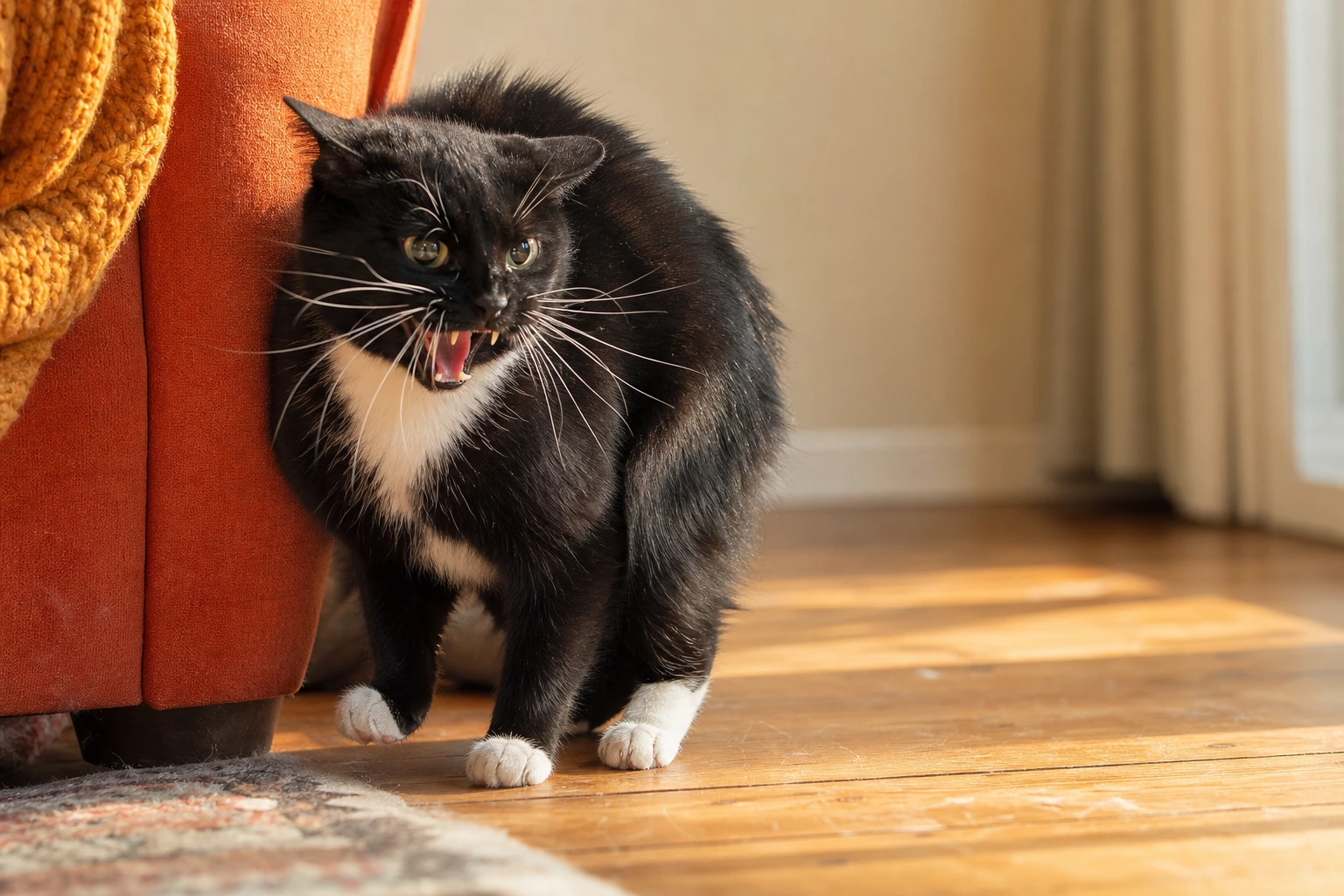 A Hiss Is Not an Attack. It's Your Cat's Last Polite Warning