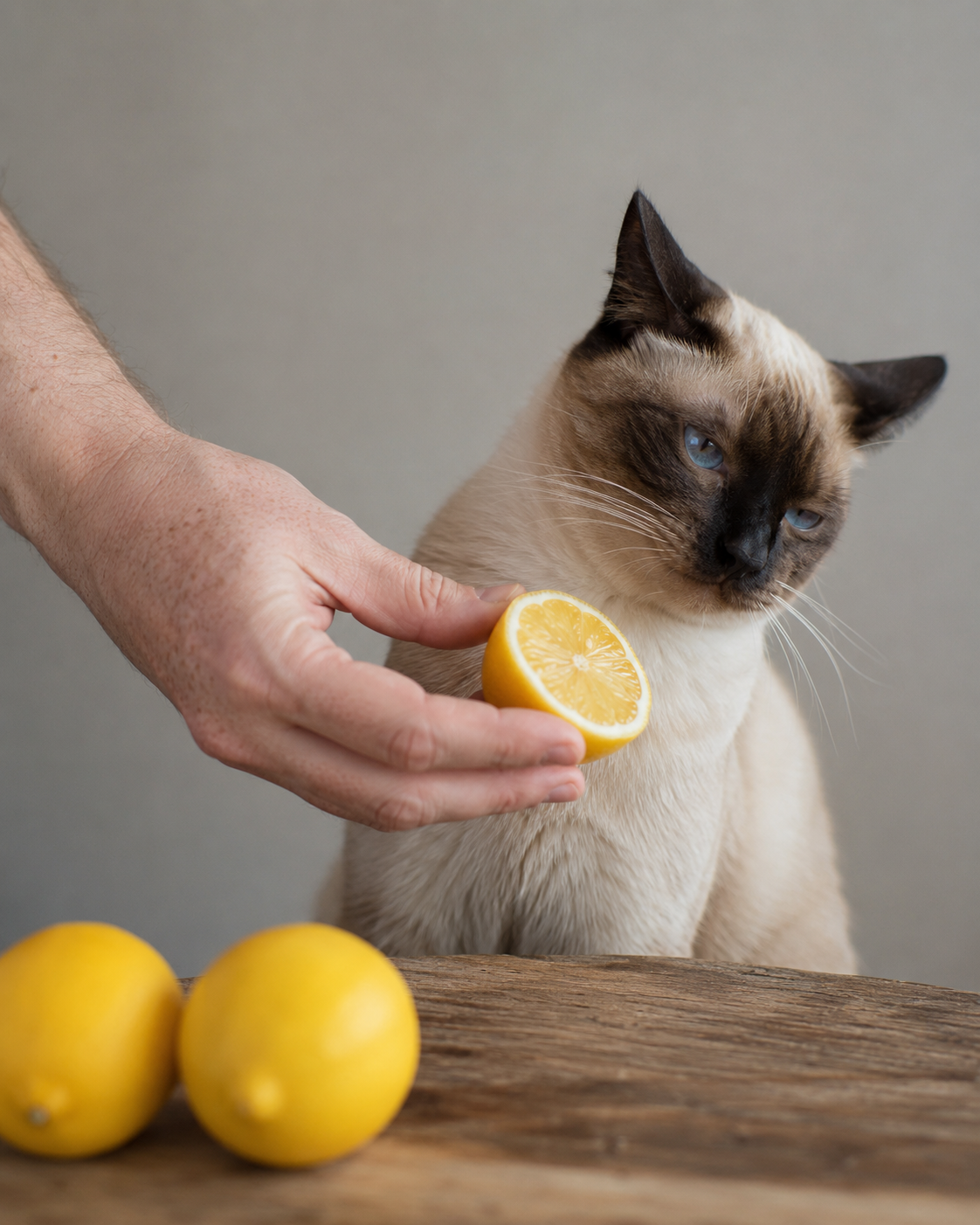 Your Cat Already Hates Lemons. The Part That Can Actually Poison Them Isn't the Sour Flesh