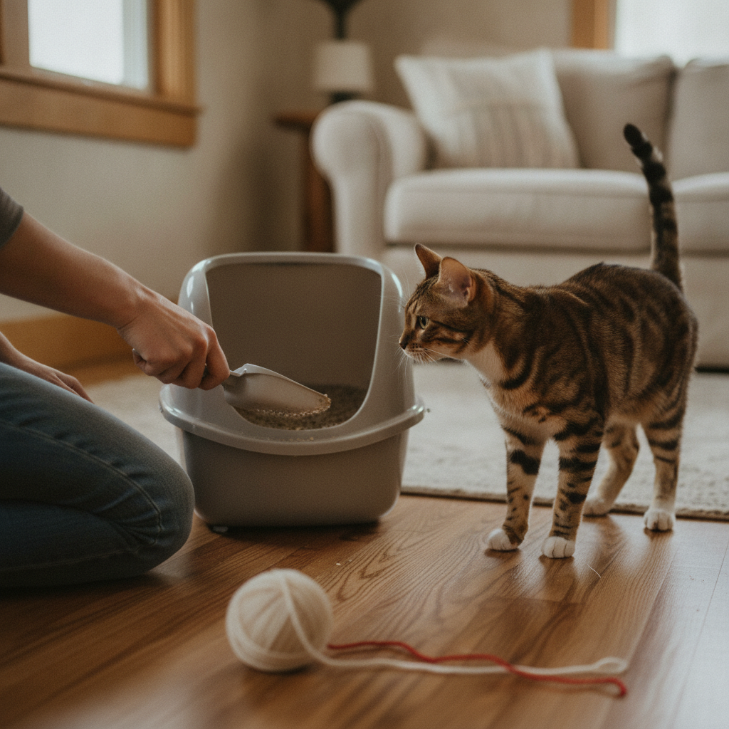 Flushing Cat Litter Can Poison Sea Otters. Never Do It