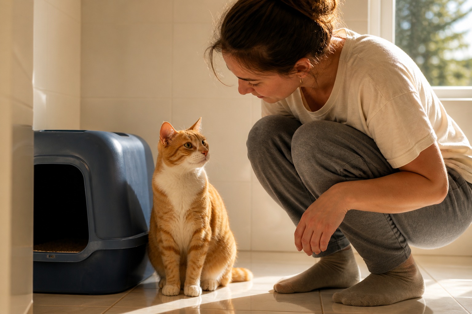 Bright Red or Dark and Tarry? The Detail That Tells You How Worried to Be About Cat Stool