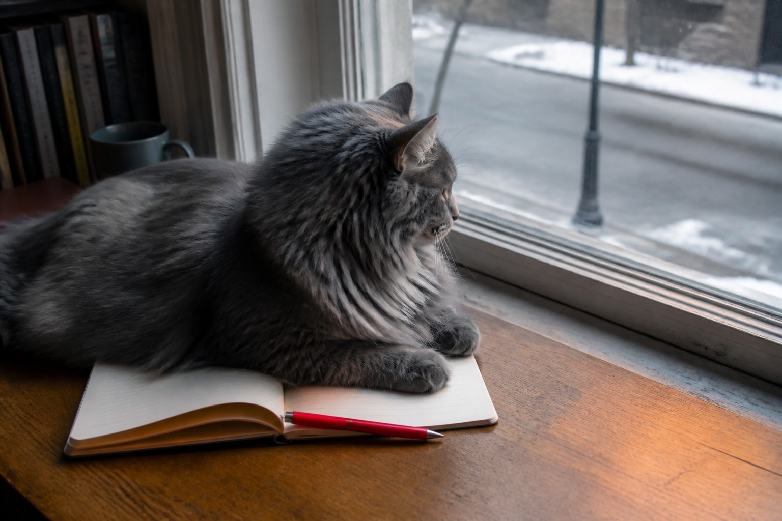 My Cat's New Year's Resolutions, In Her Own Words