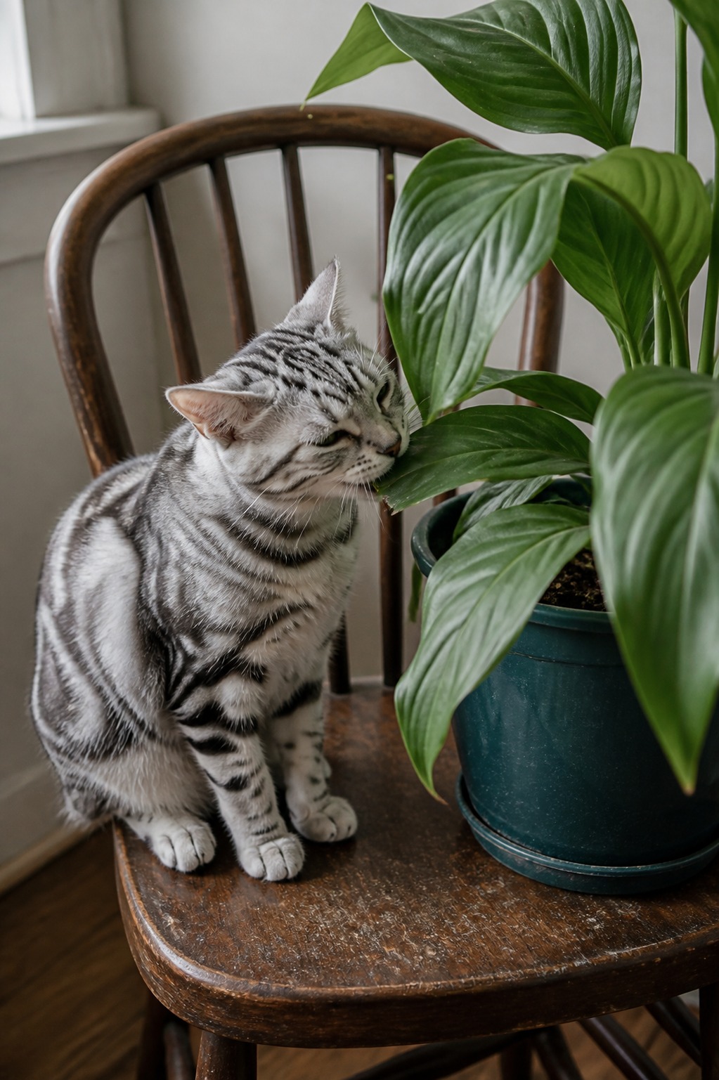 How to Stop Your Cat From Treating Your Houseplants Like a Salad Bar