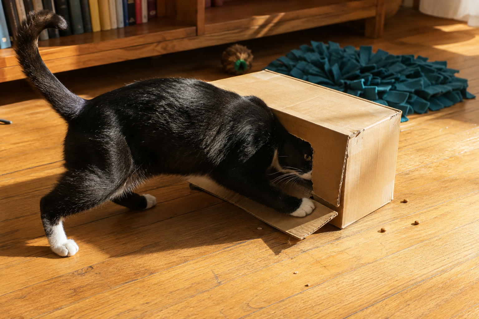 Your Cat's Bowl Is Boring. Make Her Hunt for Dinner.