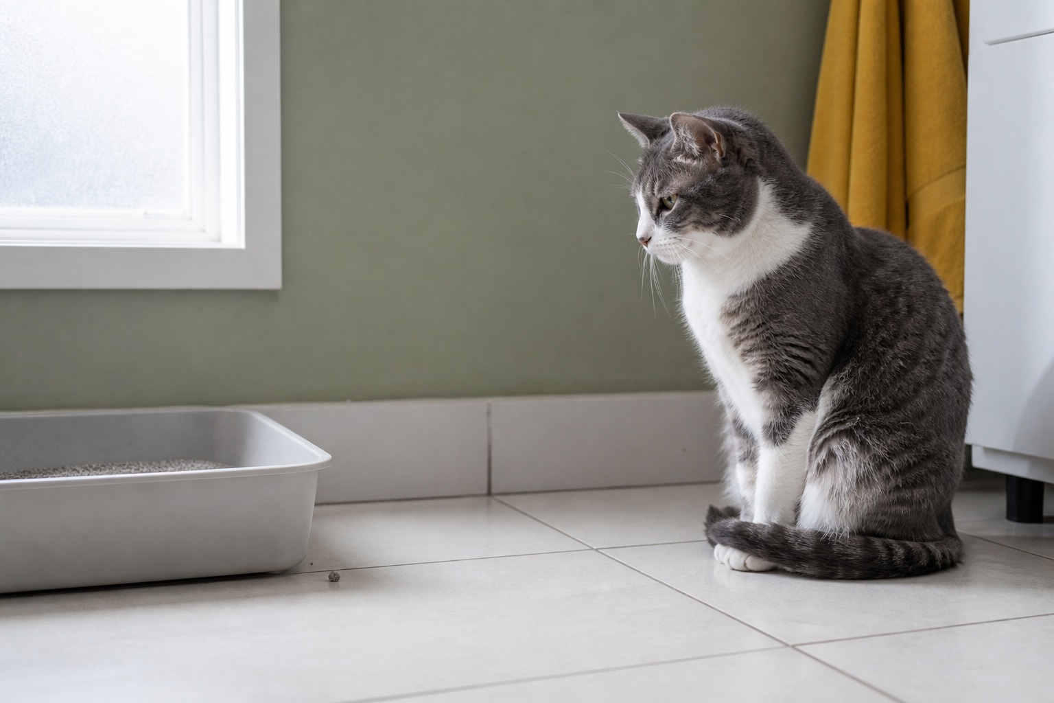 Your Cat Pooping on the Floor Isn't Spite. It's a Symptom.
