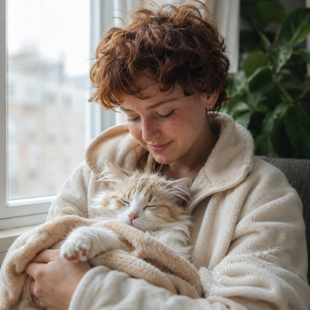 Your Sleeping Cat Purrs for a Reason. Usually a Good One.