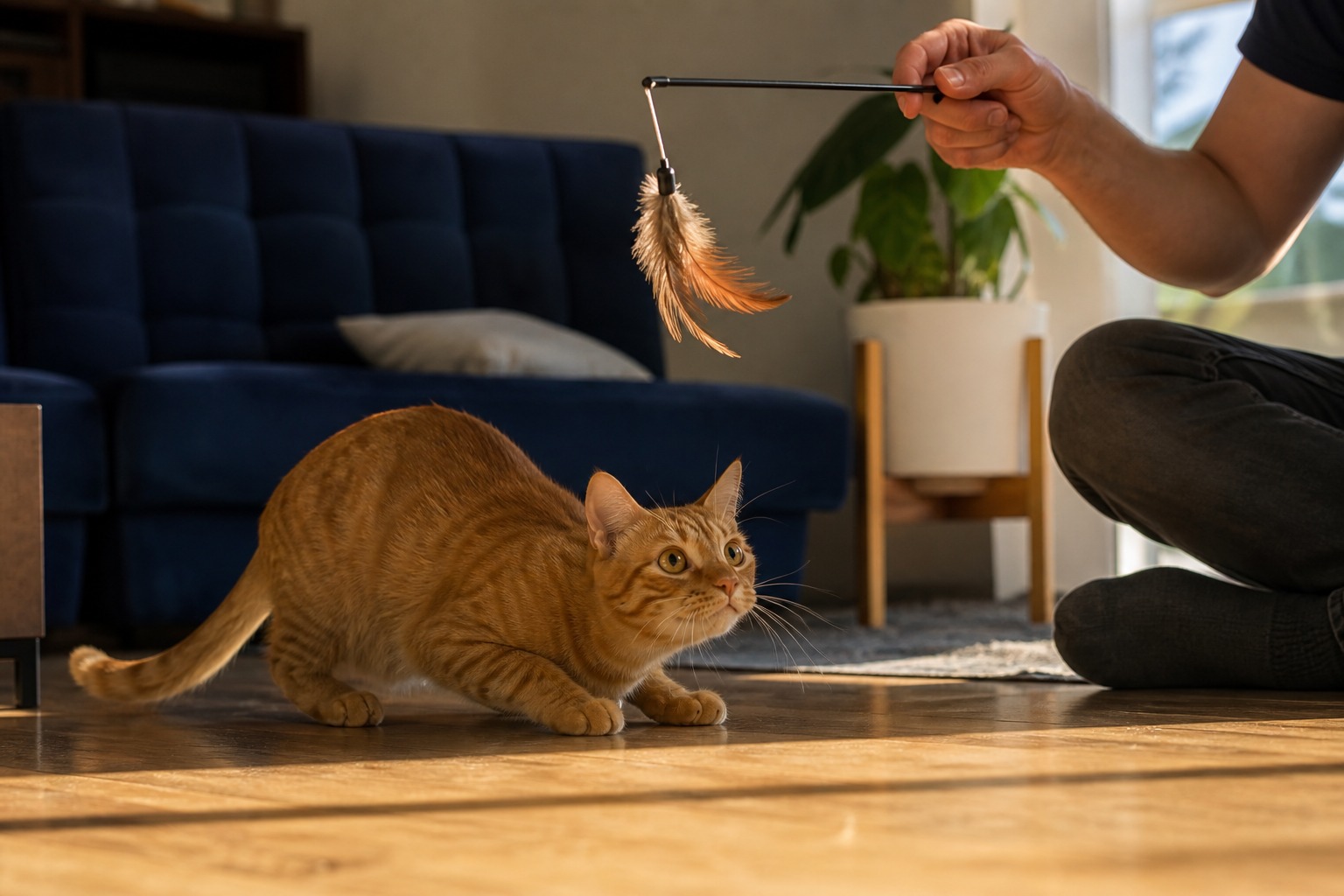 Score Your Cat's Toys by the Four-Act Hunt They Let It Finish