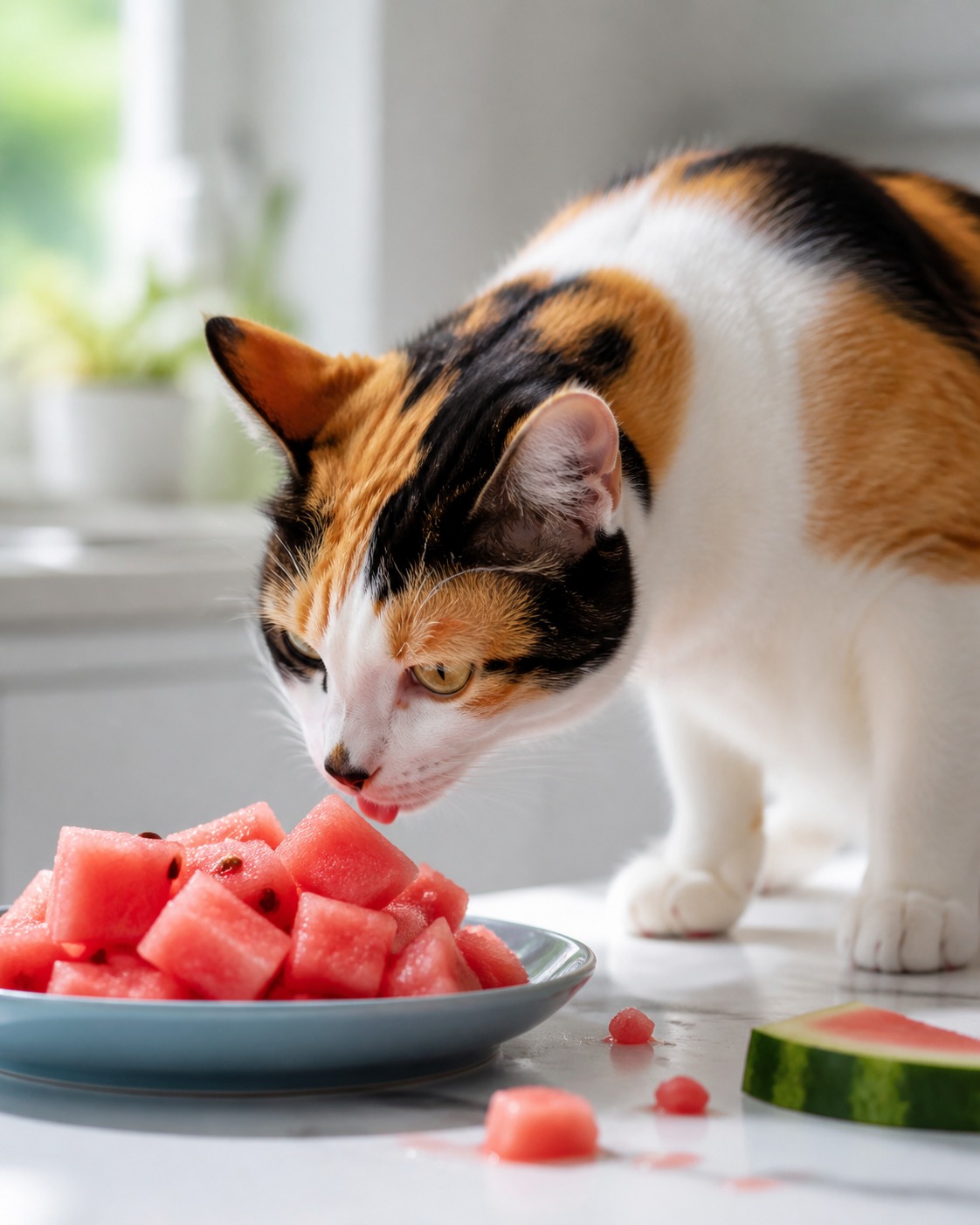 Watermelon Won't Hydrate Your Cat the Way You Think