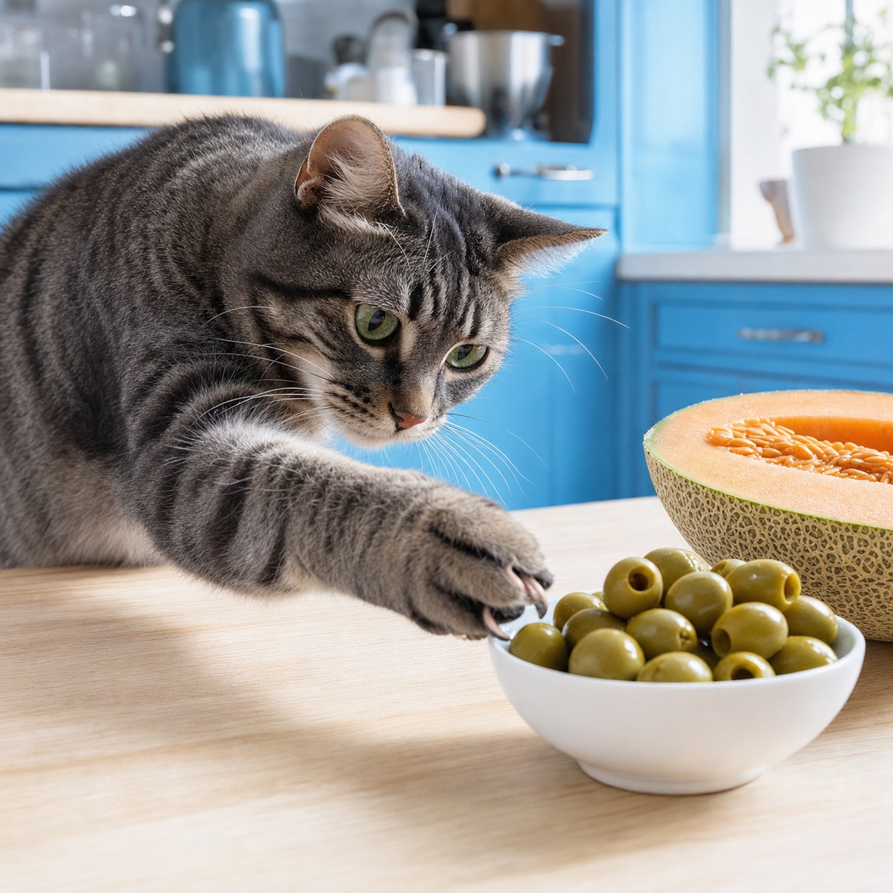 Your Cat Begs for Olives and Cheetos. There's a Chemical Reason Why.