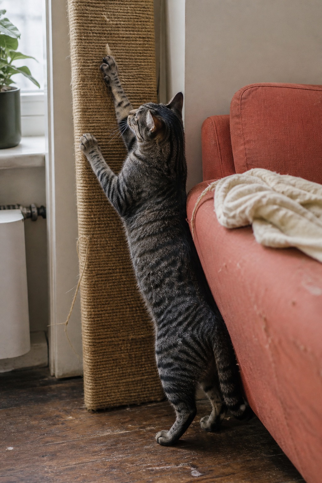 Your Cat Shreds the Couch Because Every Scratching Post Is an Eyesore