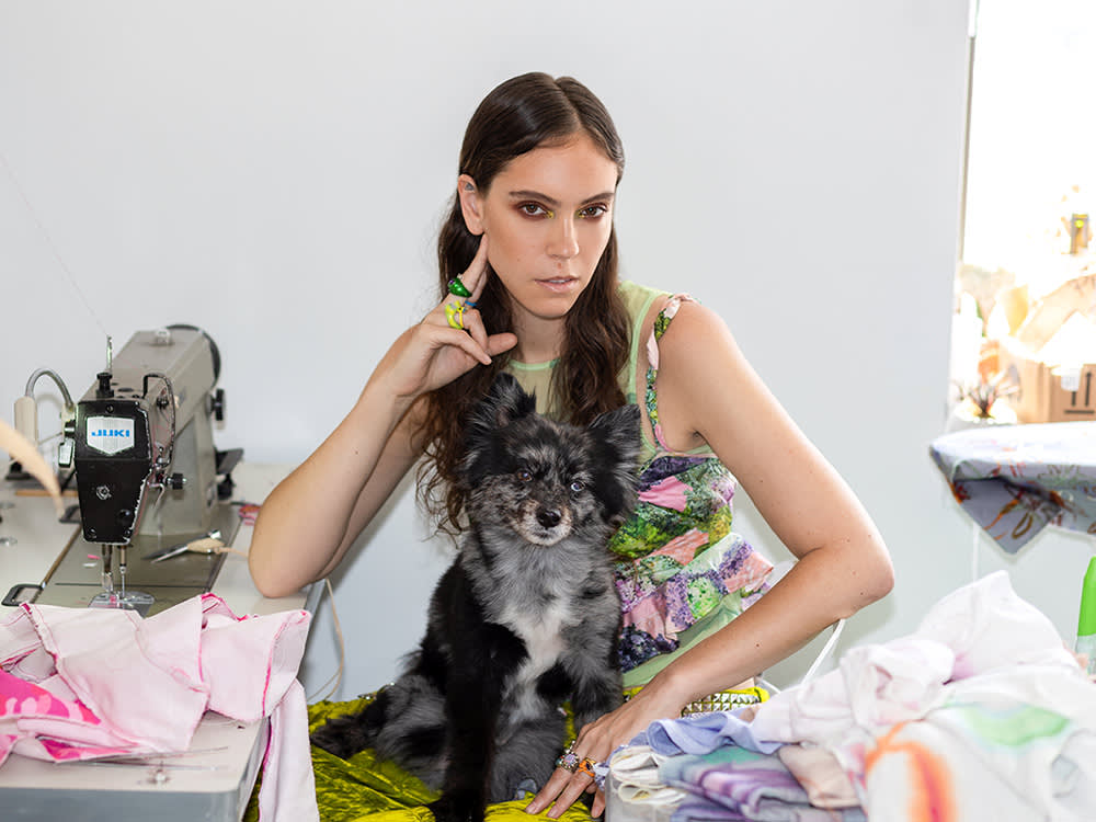 Meet the Four-Pound Pomeranian Who Runs a New York Fashion Studio