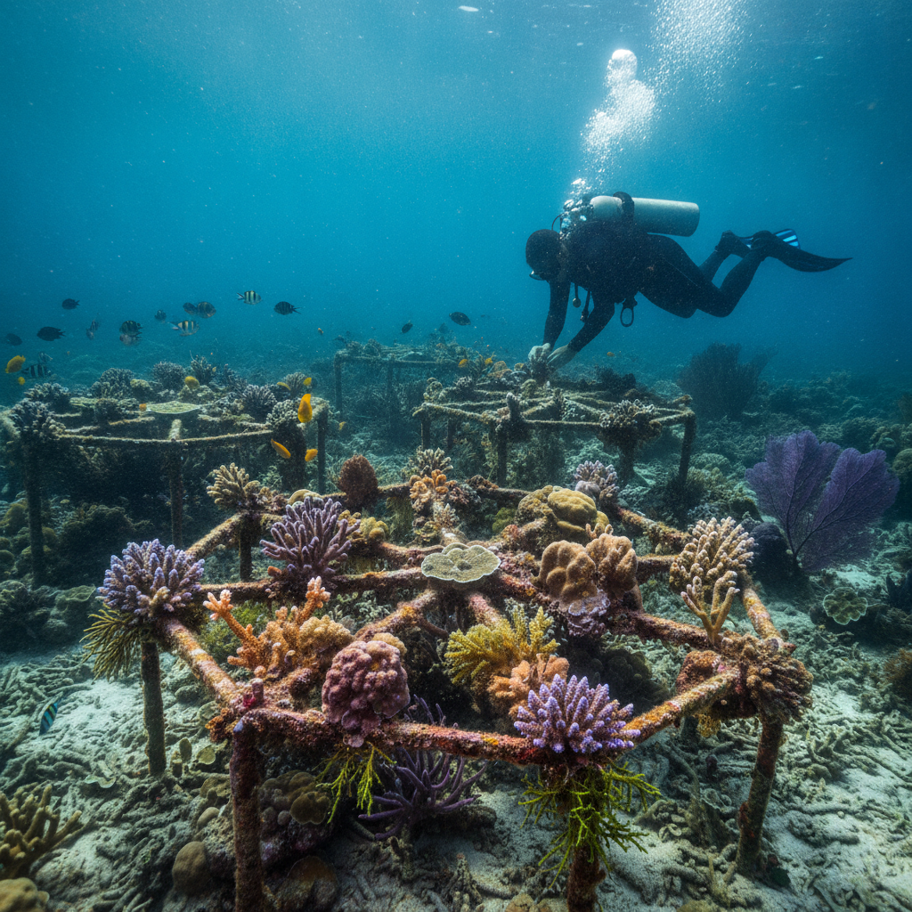 Your Cat's Dinner Is Quietly Helping Rebuild Coral Reefs