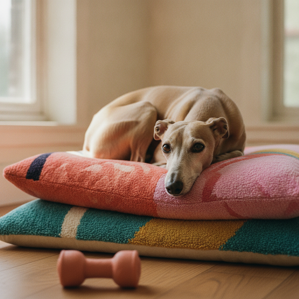 This Dog Bed Is Prettier Than Your Couch. That's the Point.