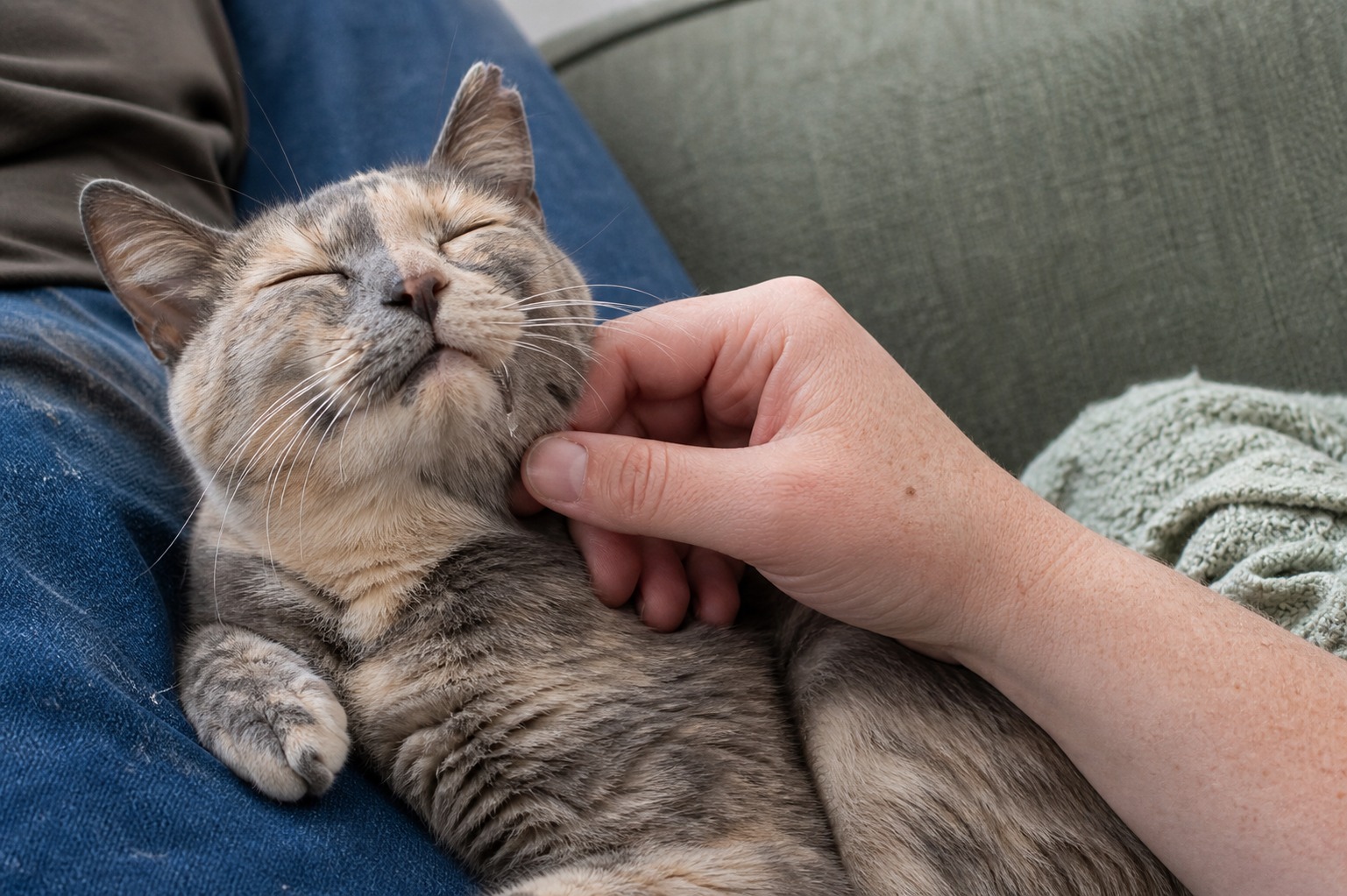 Your Cat's Drool Is Only Cute If Your Hand Is on Them