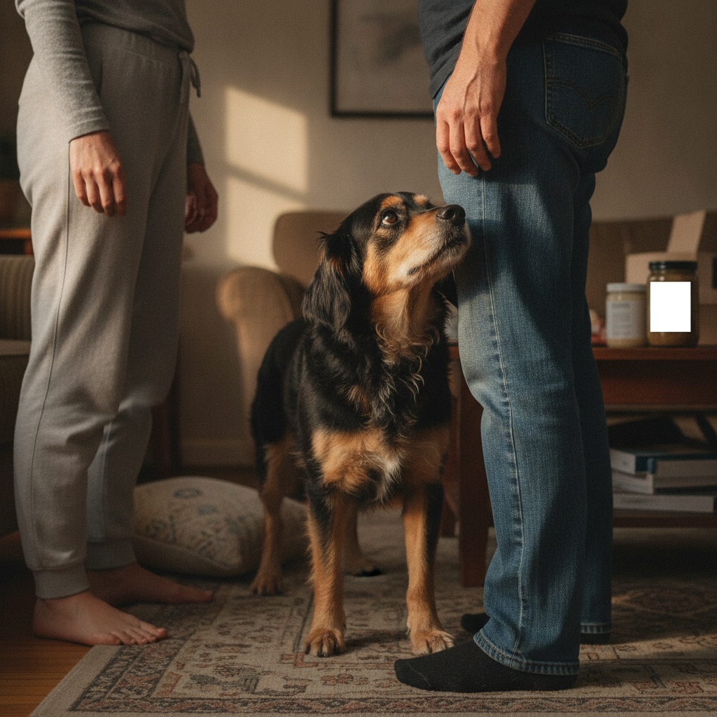 Your Dog Isn't Upset When You Argue. They're Trying to Stop You.